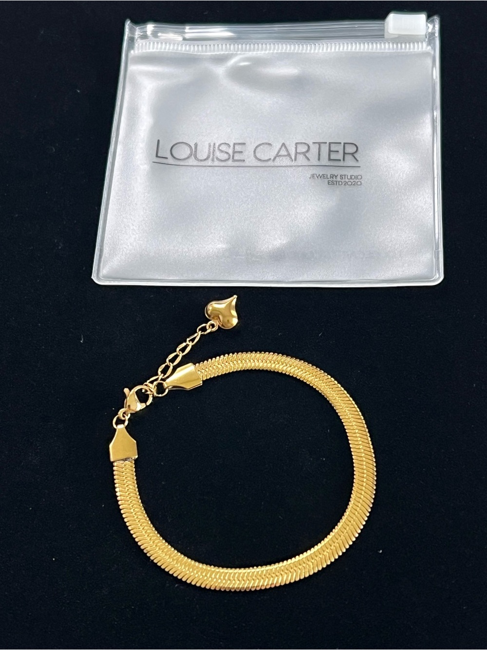 Louise Carter Meadow Herringbone Bracelet NEW